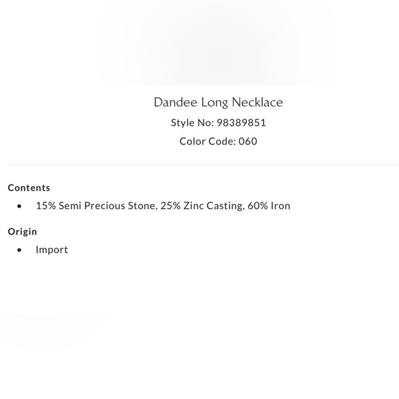 Hold ISF Free People Dandee Long Necklace in Silver and Red Agate New - Picture 6 of 6